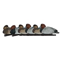 Avian-X Topflight Redheads Durable Ultra Realistic Floating Hunting Duck Decoys, Pack of 6, AVX8089