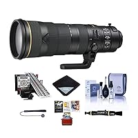 Nikon AF-S NIKKOR 180-400mm f/4E TC1.4 FL ED VR Lens - Bundle with LensAlign MkII Focus Calibration System, Cleaning Kit, Lens Wrap, Lens Pen Lens Cleaner, Capleash, Mac Software Package