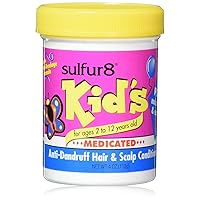 Sulfur 8 Kid's Medicated Anti-Dandruff Hair and Scalp Conditioner, 4 Ounce