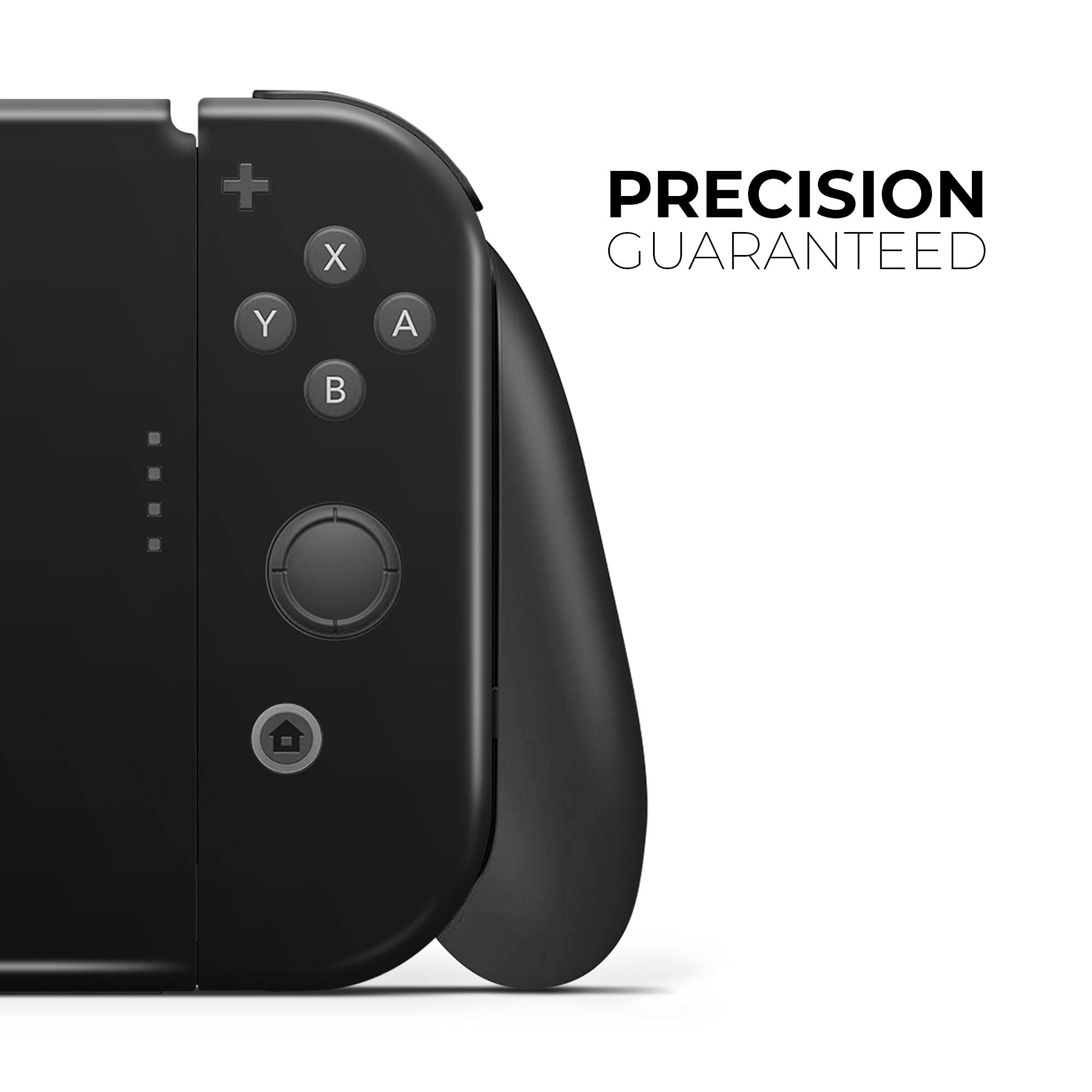 Design Skinz - Compatible with Nintendo Switch OLED Console + Joy-Con - Skin Decal Protective Scratch-Resistant Removable Vinyl Wrap Cover - Solid State Black