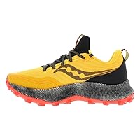 Saucony Mens Endorphin Trail Lugged Sole Hiking Shoes Orange 11.5 Medium (D)