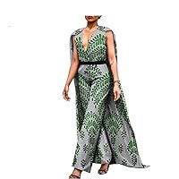 African Dresses for Women Traditional Flower Print Casual Dashiki Wear Floral Party Gown Ankara Wear Wax Clothing