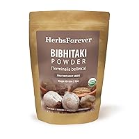 Bibhitaki Powder – Terminalia Bellerica – Cholesterol Care Herb – Maintain Liver and Heart Health – Non GMO, Organic, Vegan – 454 GMS