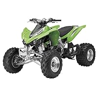 Orange Cycle Parts 1:12 Scale Toy Green Kawasaki KFX 450R ATV 4-Wheeler Die-Cast Replica by NewRay 57503