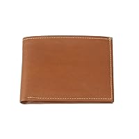 Bi-Fold Wallet, Saddle, One Size