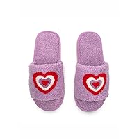 Living Royal Slide Slippers | Novelty Slippers, Cozy, Non-Slip Rubber Sole, Soft Slippers, 100% Polyester, Silly, Funny Designs, Comfortable, Fuzzy Slippers