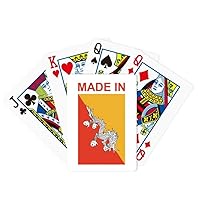 Made in Bhutan Country Love Poker Playing Magic Card Fun Board Game