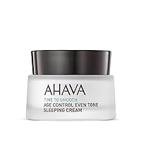 Age Control Even Tone Sleeping Cream - Nourishing Night Cream to Brighten, Hydrate & Even Out the Skin Overnight & Reduce Wrinkles, with Exclusive Osmoter, Niacinamide & Jojoba Oil, 1.7 Fl.Oz