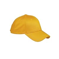 Big Accessories 6-Panel Structured Twill?Cap OS ATHLETIC GOLD