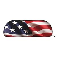 American Flag Print Receive Bag Makeup Bag Cosmetic Bags Travel Storage Bag Toiletry Receive Bags Pencil Case Pencil Bag