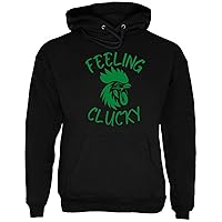 St Patricks Day Feeling Clucky Mens Hoodie