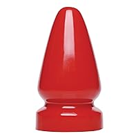 Master Series The Destructor Butt Plug, Small, Red (AC581-SMALL)