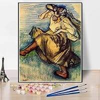 Paint by Numbers Kits for Adults and Kids Russian Dancer Painting by Edgar Degas Paint by Numbers Kit for Kids and Adults