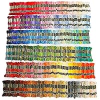 Rainbow Color Embroidery Floss 447 Skeins Per Pack with Cotton for Cross Stitch Threads Bracelet Yarn Craft Floss Embroidery Floss Set