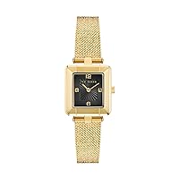 Ted Baker Mayse Ladies Yellow Gold Mesh Band Watch (Model: BKPMSF3059I)