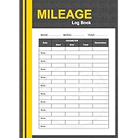 Mileage Log Book: For Car Business _ Pocket Size