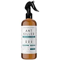 Ant Killer Indoor Safe for Pets and Kids (16oz) Roach & Ant Killer Spray for Indoor & Outdoor. Insecticide for Ants and Roaches with Natural Cedarwood Oil