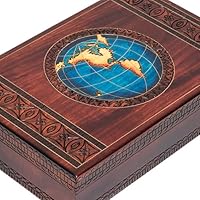 Bello's Map of the World Chessmen Storage Box from Poland