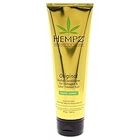 Hempz Original Herbal Conditioner for Damaged and Color Treated Hair, White, Floral/Banana, 9 Fluid Ounce