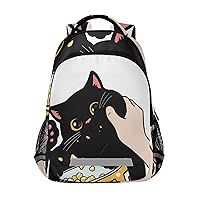 Cute Cat Backpacks Travel Laptop Daypack School Book Bag for Men Women Teens Kids 22