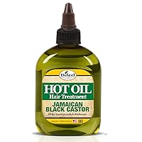 Difeel Jamaican Black Castor Hot Oil Treatment 7.1 oz. - Deep Conditioning Treatment made with Natural Castor oil for Hair Growth