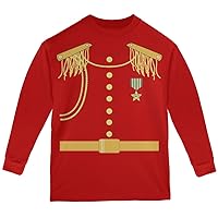 Prince Charming Costume Red Youth Long Sleeve T-Shirt - Youth Small
