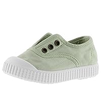 victoria Toddlers 1915 Inglesa Slip-On Canvas Shoes, Wasabi,4.5 M US