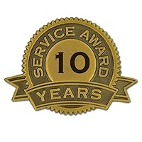PinMart Year of Service Award Lapel Pin