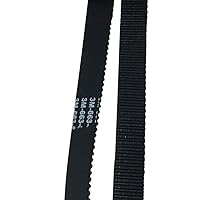 Pack of 2pcs HTD 3M Factory Conveyor Belts 663mm Length 221 Teeth 15mm Width Closed-Loop 3M Round Timing Belts