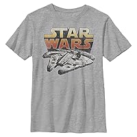 STAR WARS Falcon Boys Husky Short Sleeve Tee Shirt