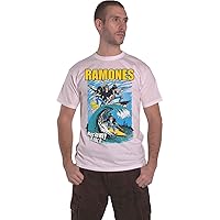 Ramones Men's Rockaway Beach T-Shirt White