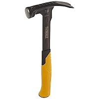 16-Ounce Claw Hammer - Basic Hand Tool for DIY and Woodworking with Natural  Wood Anti-Vibration Handle and Drop-Forged Steel Head by Stalwart