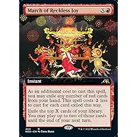 Magic: the Gathering - March of Reckless Joy (469) - Extended Art - Kamigawa: Neon Dynasty