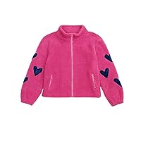 Splendid Girls' Heart Fleece Jacket