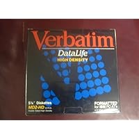 Verbatim 87252 5.25 Inch DataLifePlus IBM Formatted Floppy Diskette, 10-Disc