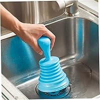 Sink Plunger Mini Home Plunger for All Drain Types Kitchen, Small Hand Held Pump Cleaner for Sinks, Bath and Shower, Powerful Drain Plunger Toilet Plungers