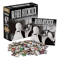 Classic Mystery Jigsaw Puzzle - Alfred Hitchcock, Black