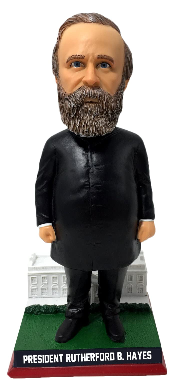 Rutherford B. Hayes White House Base President Bobblehead Numbered to 1,876