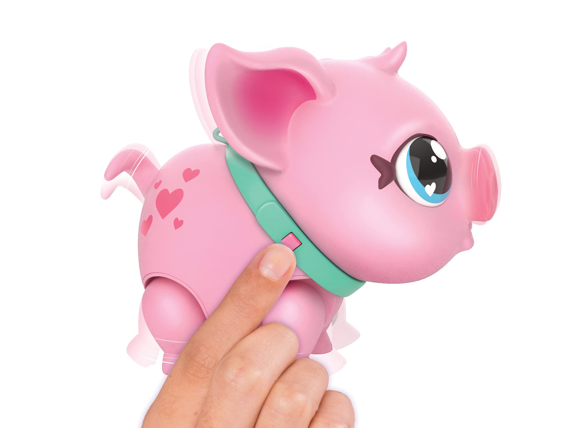 Little Live Pets - My Pet Pig: Piggly | Soft and Jiggly Interactive Toy Pig That Walks, Dances and Nuzzles. 20+ Sounds & Reactions. Batteries Included. for Kids Ages 4+