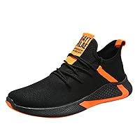 Mens Walking Running Shoes Running Tourist Shoes Weaving Shoes Leisure Men's Flying Sports le Shoes Men's Mens Dress Sneakers 11.5