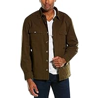 [BLANKNYC] mens Shirt JacketWork Utility Button Down Shirt
