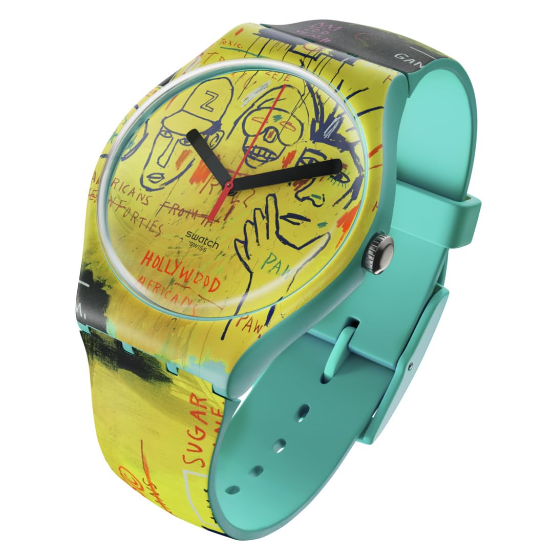 Swatch Hollywood Africans by JM Basquiat Quartz Watch