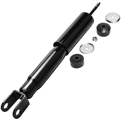 Detroit Axle - Front Shocks for Chevrolet Avalanche Silverado Suburban GMC Sierra Yukon XL 1500 Tahoe Shock Absorbers Assembly Replacement Torsion Bar Suspension ONLY