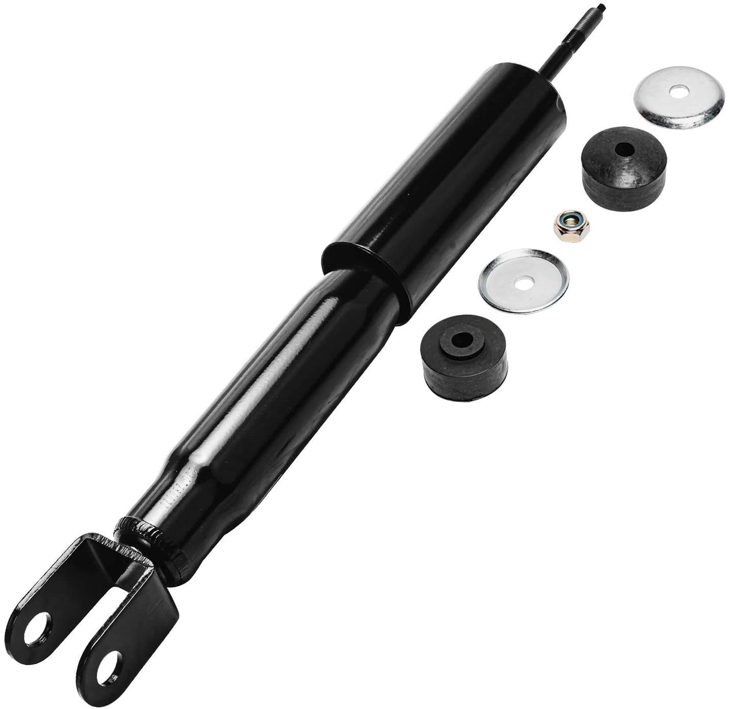 Detroit Axle - Front Shocks for Chevrolet Avalanche Silverado Suburban GMC Sierra Yukon XL 1500 Tahoe Shock Absorbers Assembly Replacement Torsion Bar Suspension ONLY