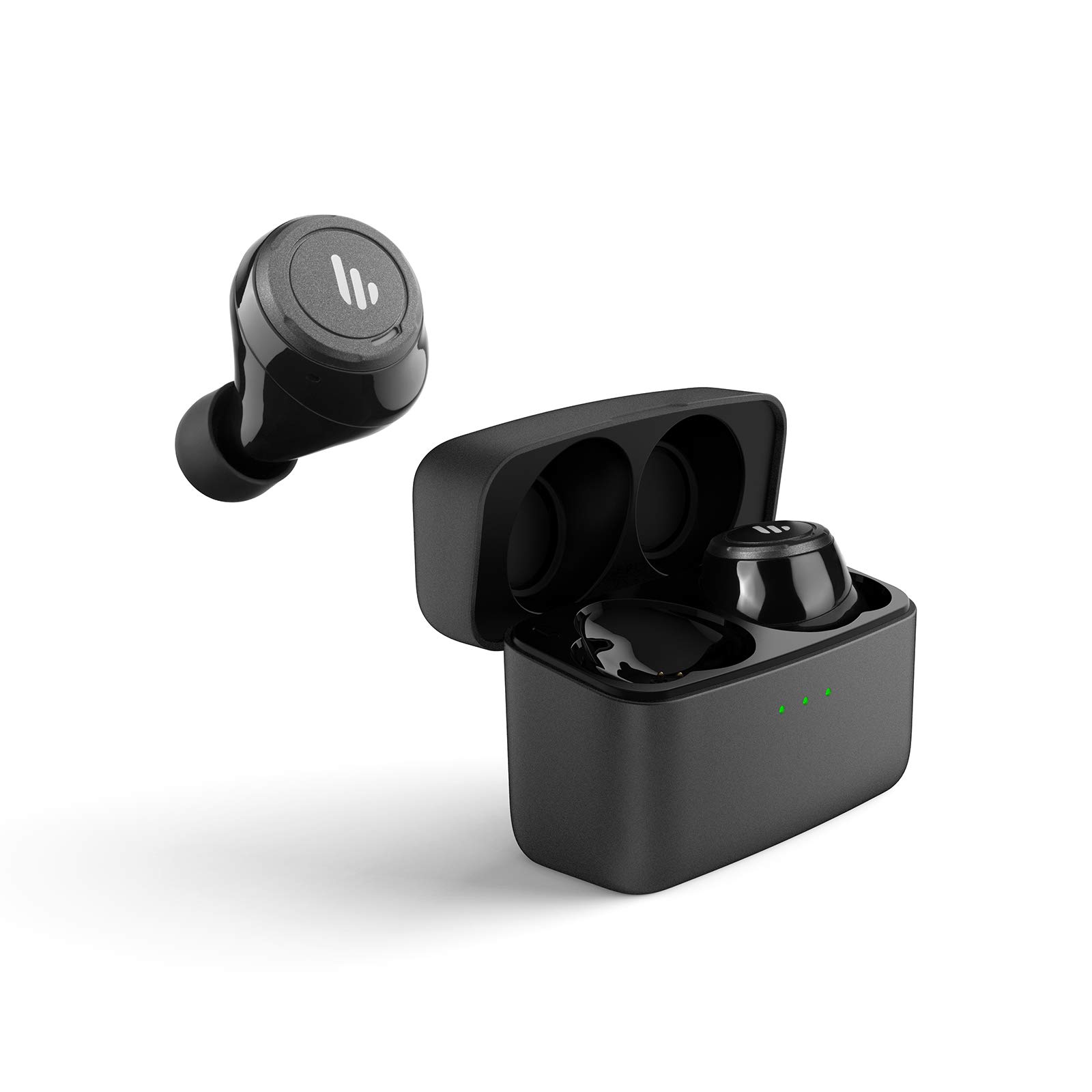 Edifier TWS5 True Wireless Earbuds - Up to 32 Hour Battery Life with Mic and Charging Case, Bluetooth v5.0 aptX, IPX5 Splash & Sweatproof, Easy Pai...