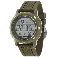 Timberland Glastenbury Mens Digital Quartz Watch with Silicone Bracelet 15006JPGN-04P