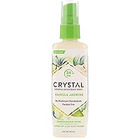 Crystal Deodorant Spray 4 Ounce Vanilla & Jasmine (118ml)