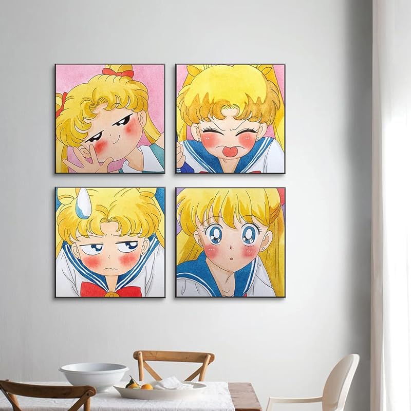 Anime aesthetic wall collage 8x11" Manga panel mini 36pics | eBay