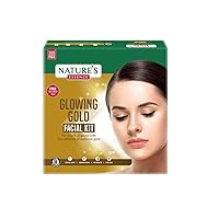 Nature's Essence Glowing Gold Facial Kit (60Grams+15ML)
