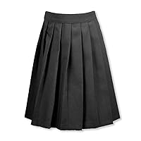 French Toast Big Girls' Pleated Skirt (Sizes 7-20) - Black, 20